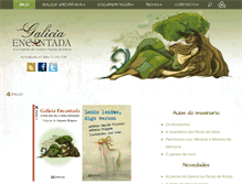 Tablet Screenshot of galiciaencantada.com